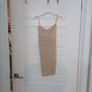 For Love And Lemons Beige Spaghetti Strap Dress or  Slip